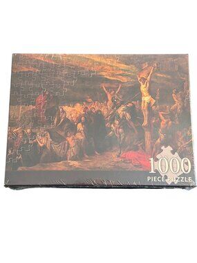 The Crucifixion 1000 Piece Puzzle Religious Christian Art 19.7" x 29.54" New